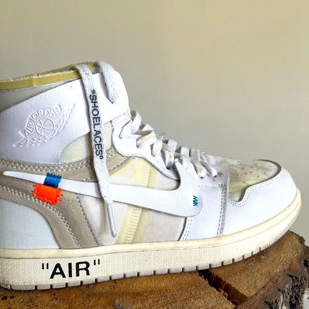 Mens Off-White X Air Jordan 1 High White